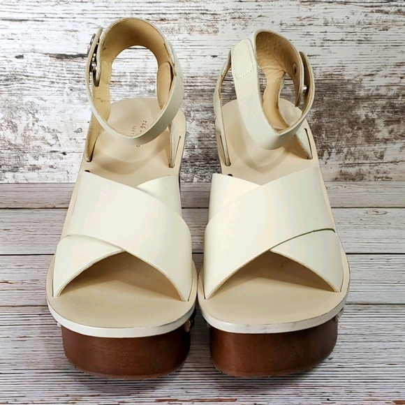 rag & bone | Hester Leather Platform Clog Sandals - Picture 2 of 10